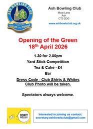 Our Outdoor Season is starting......